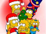 voici  la famile simpson